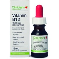 Products: Clinicians vitamin B12 oral drops 15ml