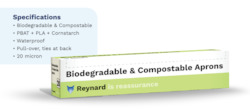 Wholesale trade: Reynard Biodegradable and Compostable Aprons