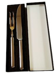 Gift Boxed Set of Left-Handed Carving Knife and Fork