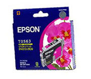 Computer peripherals: Epson T0563 Magenta Ink Cartridge