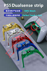 Electronic goods: PS5 Decorative Dualsense Strip Cover Controller 5 Colors Free Thumb Stick Grips