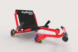 Product design: EzyRoller Classic Bravo Red with LED wheels - Limited Edition