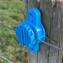 Agricultural machinery or equipment wholesaling: Insulator Blue up to 6mm wire or polybraid