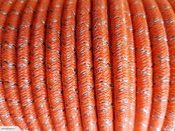 Agricultural machinery or equipment wholesaling: Power Bungy Hi Vis Orange, 50m, 6 S/S strands (O50)