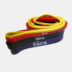Gymnasium equipment: Resistance bands - Various sizes