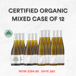 Certified organic mixed case (12 bottles)