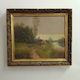 19th Century French Oil Landscape