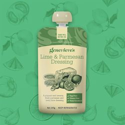Food dressing: Lime & Parmesan Dressing