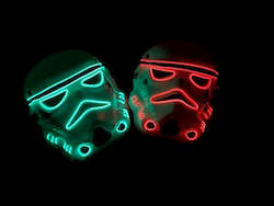 Occupational therapy: EL Wire Mask - StarWars