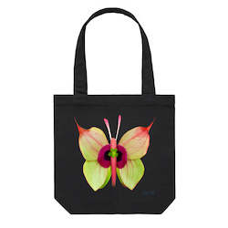 Gift: Cotton Canvas Tote Bag - Anthurium Butterfly