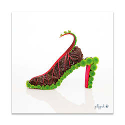 Gift: Fine Art Print_Red Beet Shoe