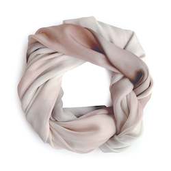 Personal accessories: FREESIAS silk chiffon scarf