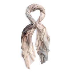 Personal accessories: FREESIAS linen blend scarf