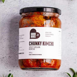 Chunky Kimchi - 500g Wholesale Hotter Vegan with Napa Cabbage