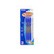 BAZIC Optima Blue Oil-Gel Ink Retractable Pen w/ Grip (3/Pack) (Product Of USA)