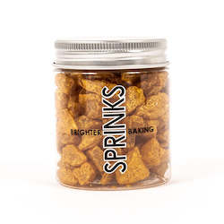 Cake: Sprinks - Gold Large Rock Sugar Sprinkles - 75g