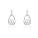 Eleanor - 925 Silver Classic Pearl & Crystal Earring