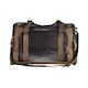 Aged Leather DOG CARRIER - Small Dog
