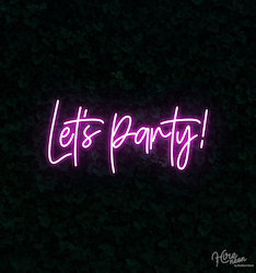 Frontpage: Let's Party - Hot Pink