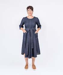 Clothing manufacturing - womens and girls: Stretch Denim Kajoli Dress