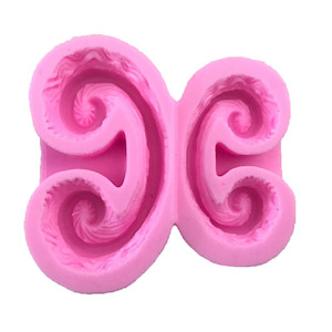 Decorative Curl Scroll Silicone Craft & Fondant Mold