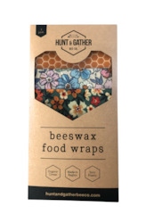 Apiarist: Beeswax Food Wraps - Three Pack