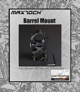 Maxtoch Torch Mount, Barrel Type. Fits M1 and M2 Torches only