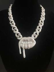 Jewellery: Kylie Cuban Chain 18â Silver
