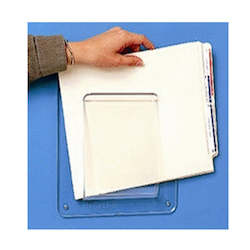 Product display assembly: Wall Mounted File / Chart Holder