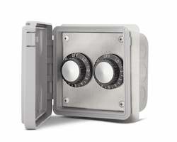Controllers: Infratech Double Flush Mount w Deep Gang Box w Weatherproof Cover