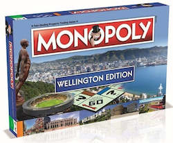 Adult, community, and other education: Wellington Monopoly Board Game - (SPECIAL PRICE)  FREE SHIPPING (OUT OF STOCK)