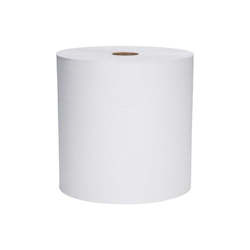 Hospitality: HARD ROLL TOWEL 1PLY WHITE 305M