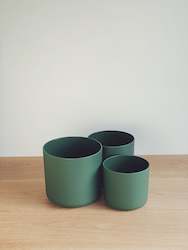 Elho Leaf Green Round Pot