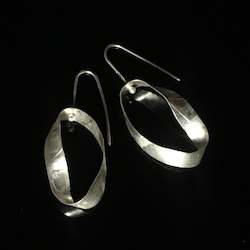 Earrings: Pure Energy silver earrings