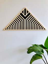 Frontpage: Maunga Series - Black Geometric