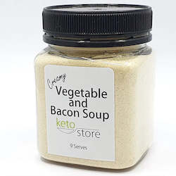 Health food: Soup - Creamy Vegetable and Bacon 9 serve Jar