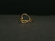 925 Sterling Silver Heart Ring Plated With 1 Micron 18k Yellow Gold