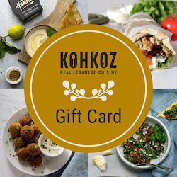 Food manufacturing: Kohkoz Gift Card
