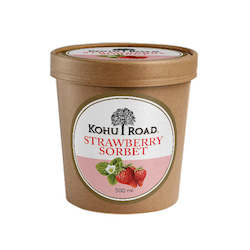 Ice cream manufacturing: Strawberry Sorbet (DF, GF, VG)