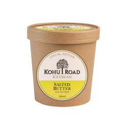 Ice cream manufacturing: Salted Butter (GF)