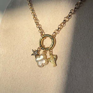 Pearl Clover Charm