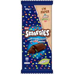 Grocery wholesaling: Nestle Smarties Chocolate Block