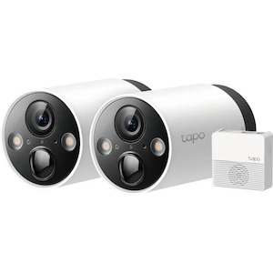 TP-Link Tapo Smart 2K Wire-Free Security Camera System (2 Pack)