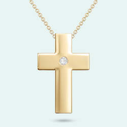 Jewellery manufacturing: Love Note | Keepsake Pendant - The Cross