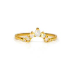 La Kaiser: Opal Angels Arc Ring
