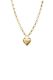 Full Heart Necklace - Gold Vermeil