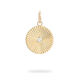 DIAMOND RAYS 14 - carat gold hinged charm Lulu's Collective