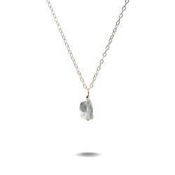 Lucia | Gold Filled Quartz Crystal Necklace