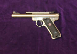 Firearm: Ruger MkIII target Pistol .22