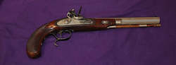 Firearm: Pedersoli Charles More .44 Flintlock Pistol